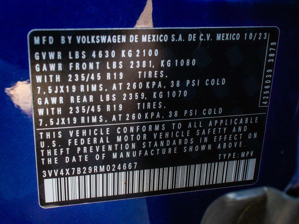 used 2024 Volkswagen Taos car, priced at $27,450