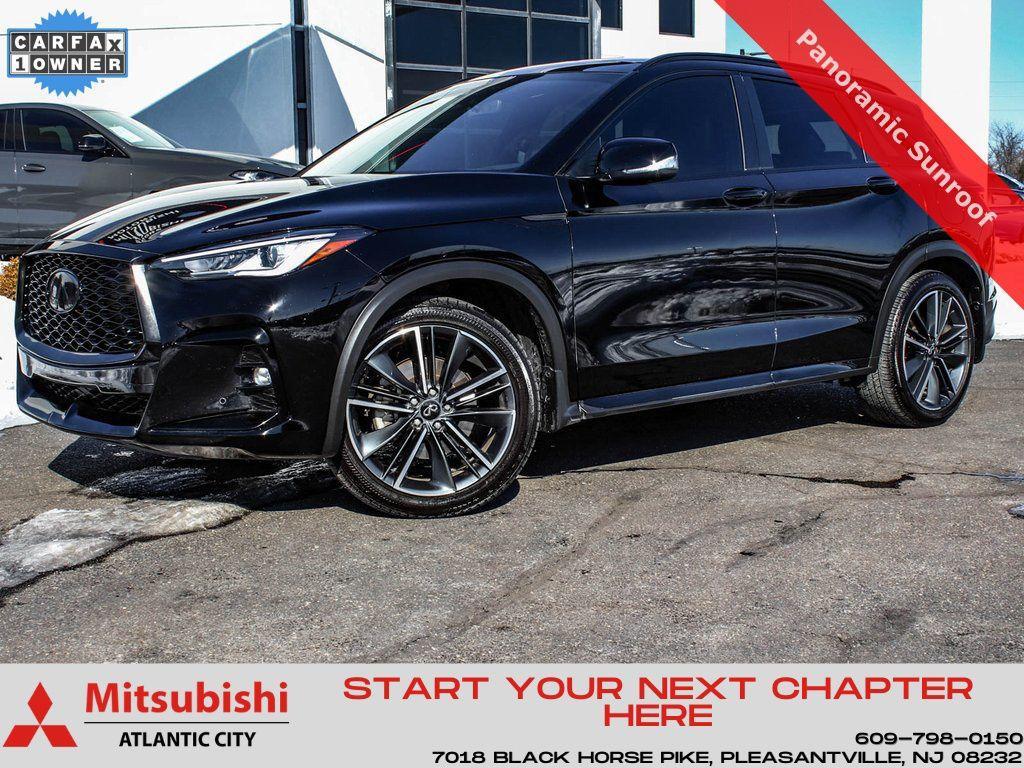 used 2025 INFINITI QX50 car, priced at $34,240