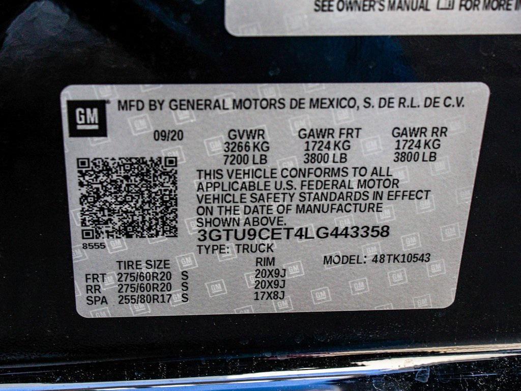 used 2020 GMC Sierra 1500 car, priced at $33,990