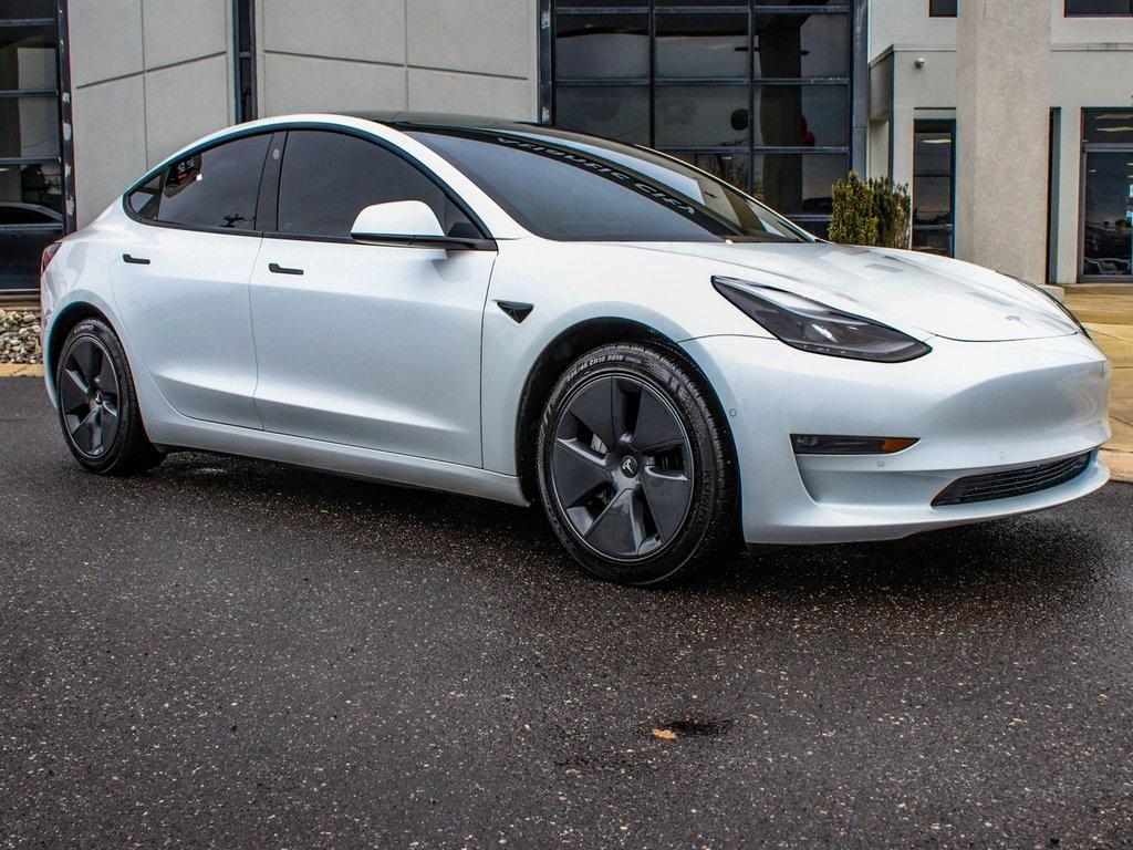 used 2022 Tesla Model 3 car, priced at $21,740