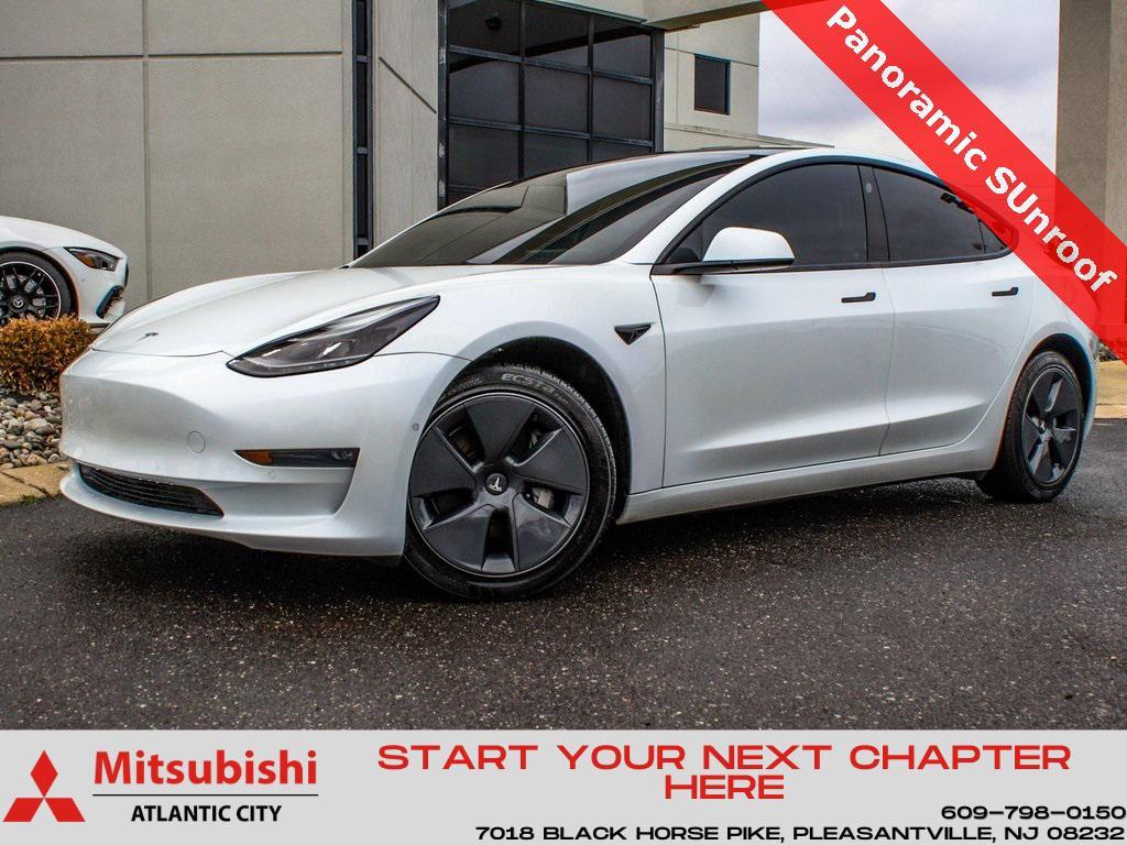 used 2022 Tesla Model 3 car, priced at $22,390