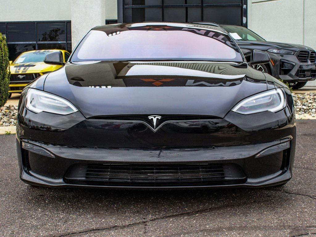 used 2021 Tesla Model S car, priced at $48,450