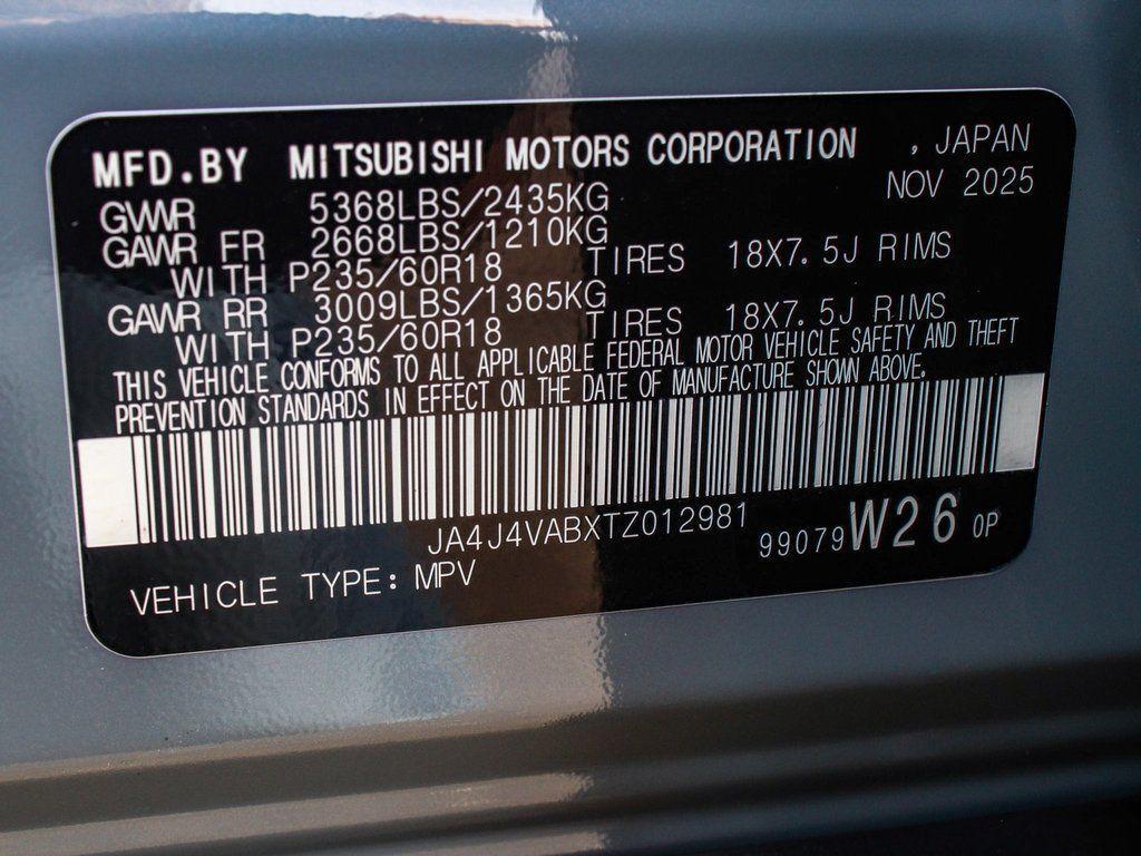 new 2026 Mitsubishi Outlander car, priced at $44,635