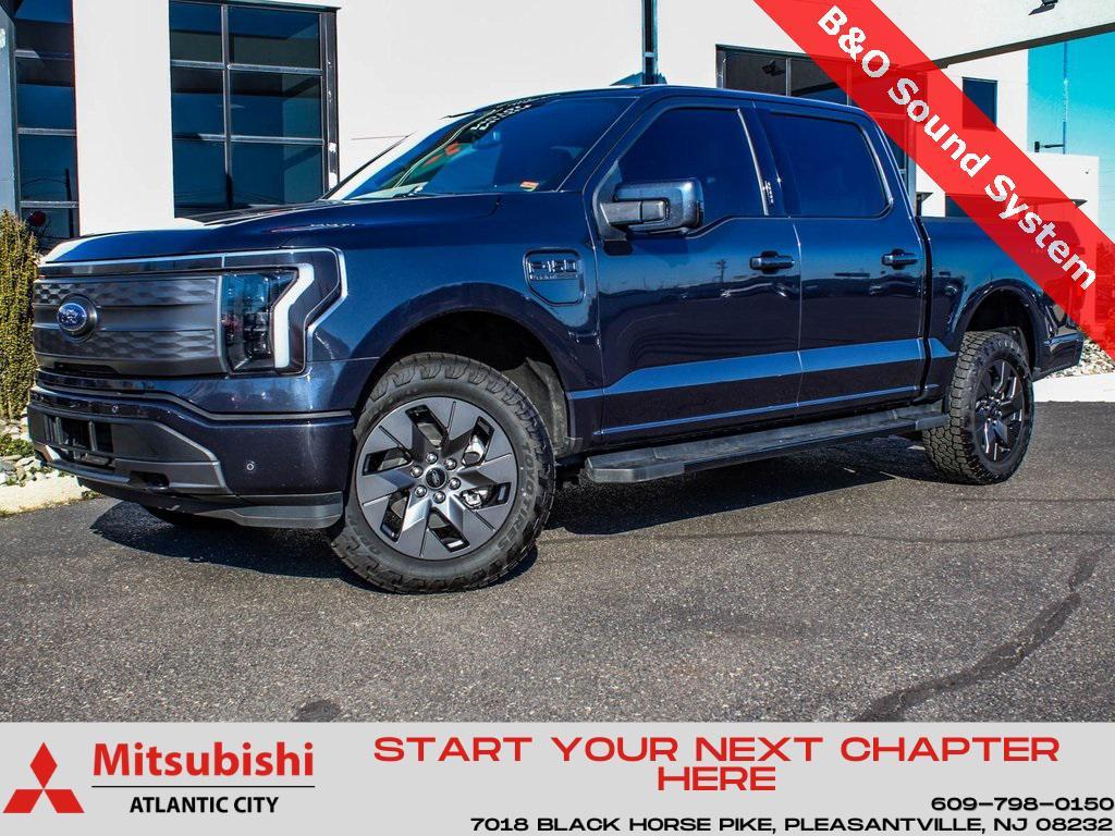 used 2022 Ford F-150 Lightning car, priced at $38,990