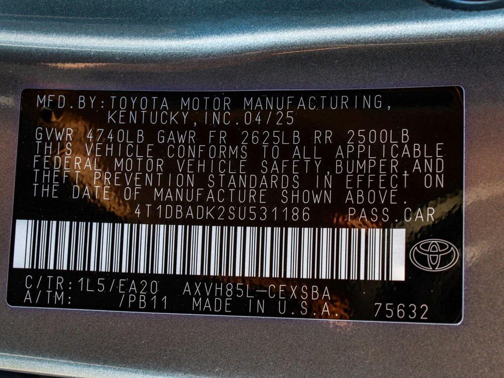 used 2025 Toyota Camry car, priced at $28,740