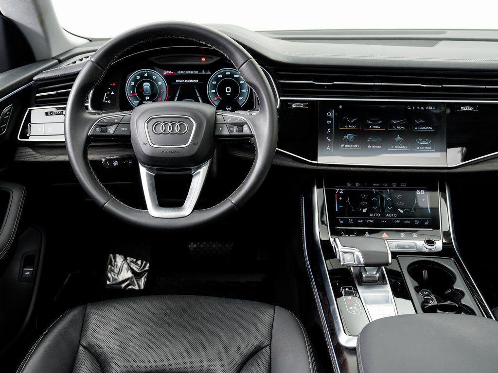 used 2023 Audi Q8 car, priced at $44,627
