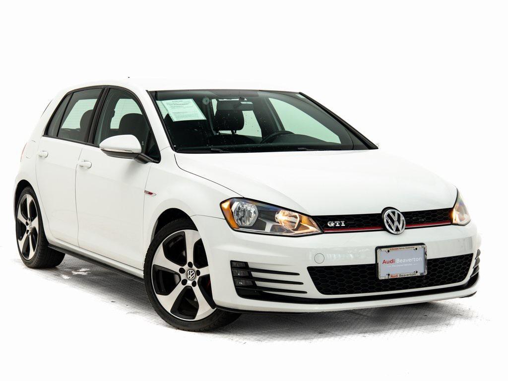 used 2017 Volkswagen Golf GTI car, priced at $15,995