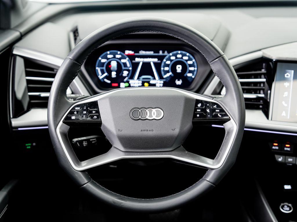 used 2023 Audi Q4 e-tron car, priced at $34,397