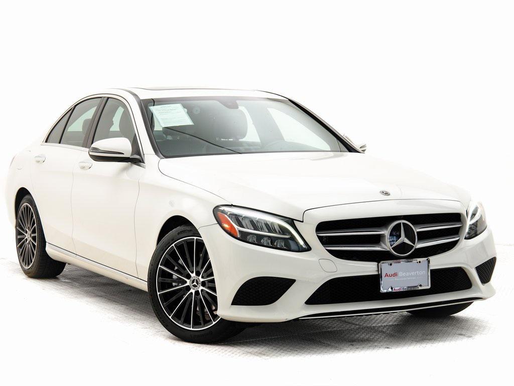 used 2019 Mercedes-Benz C-Class car, priced at $15,495