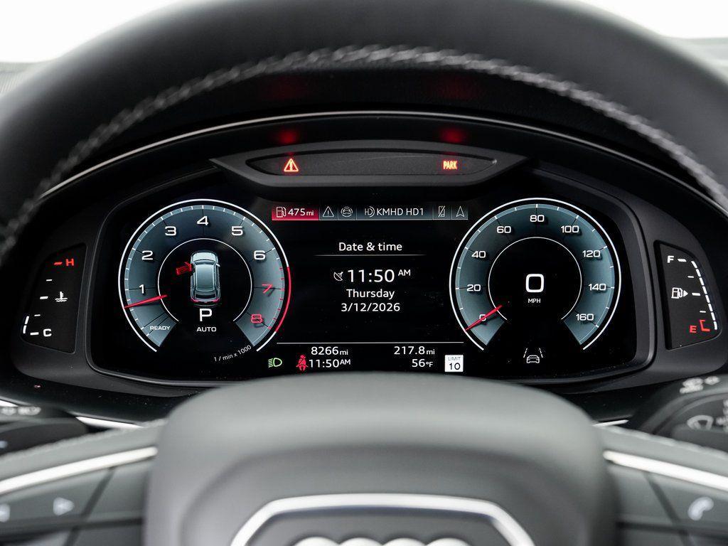 used 2025 Audi Q8 car, priced at $66,247