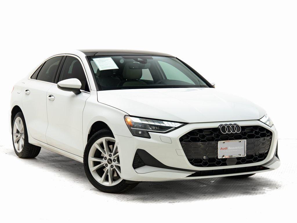 used 2025 Audi A3 car, priced at $33,495
