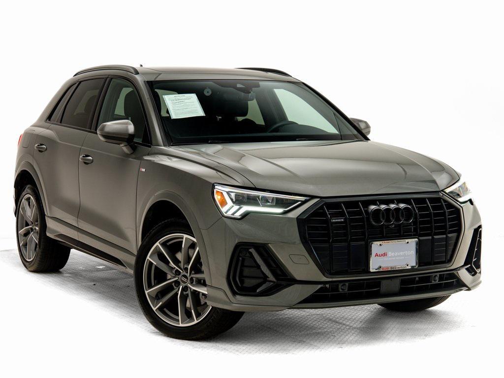 used 2023 Audi Q3 car, priced at $32,695