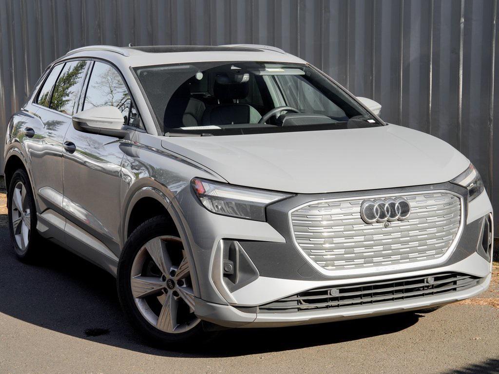 used 2023 Audi Q4 e-tron car, priced at $28,995