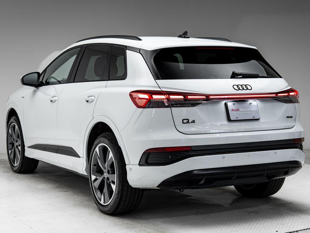 used 2023 Audi Q4 e-tron car, priced at $33,897