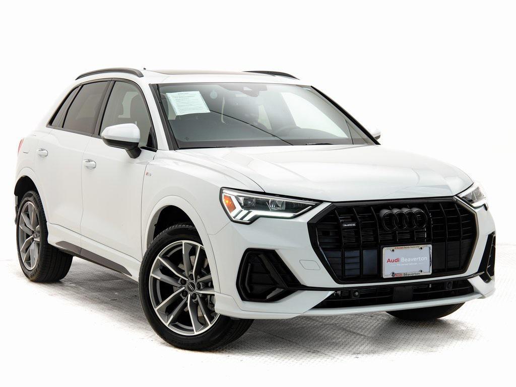 used 2024 Audi Q3 car, priced at $35,750