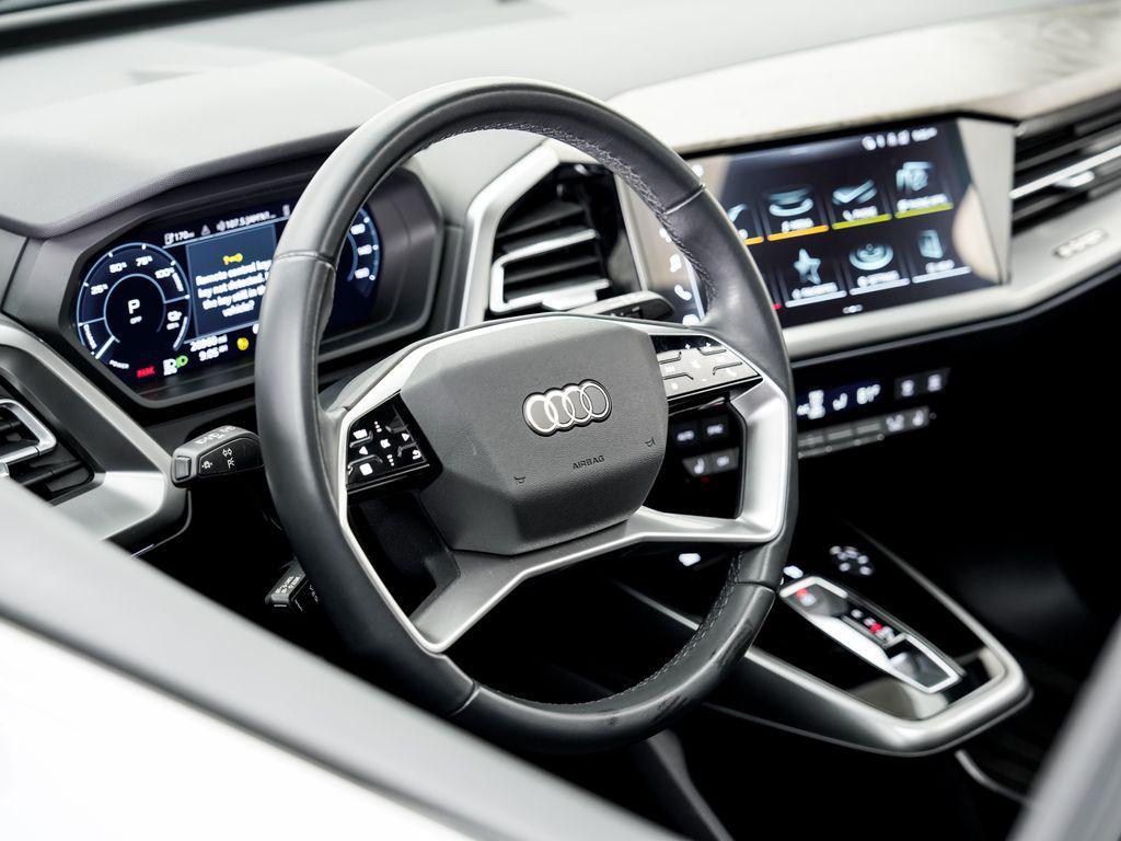 used 2023 Audi Q4 e-tron car, priced at $29,397