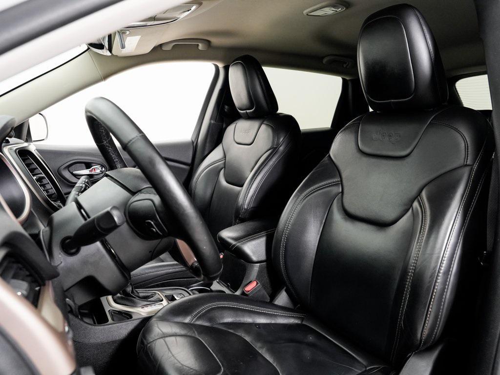 used 2017 Jeep Cherokee car, priced at $10,250