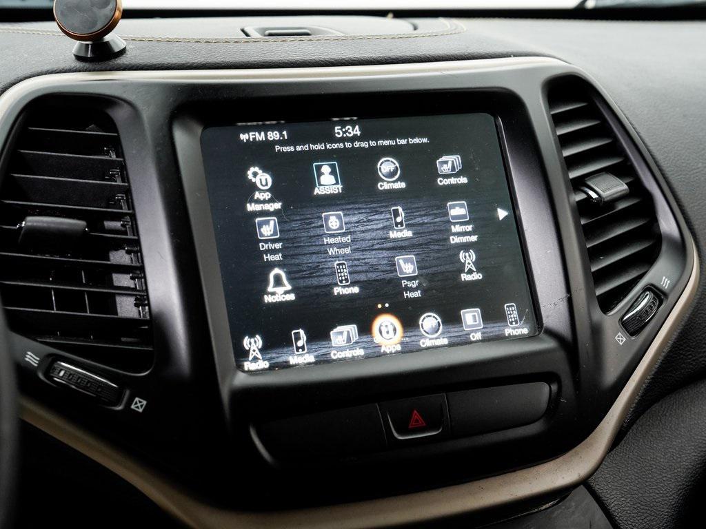 used 2017 Jeep Cherokee car, priced at $10,250