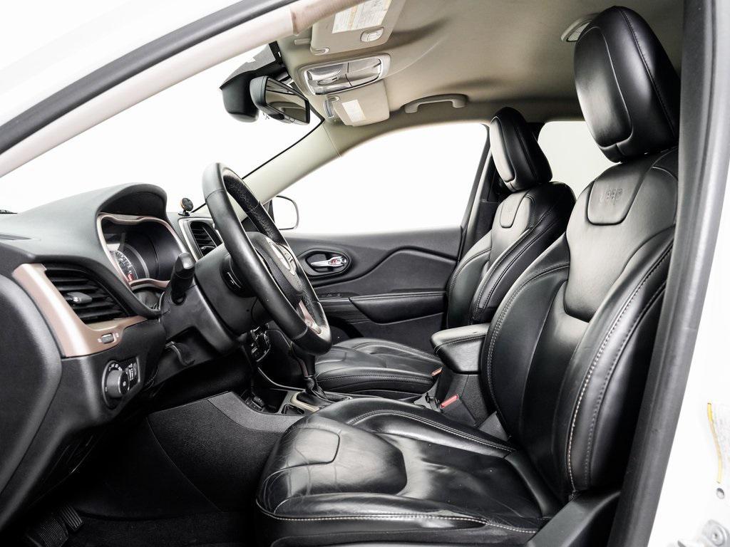 used 2017 Jeep Cherokee car, priced at $10,250