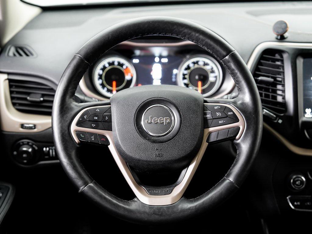 used 2017 Jeep Cherokee car, priced at $10,250