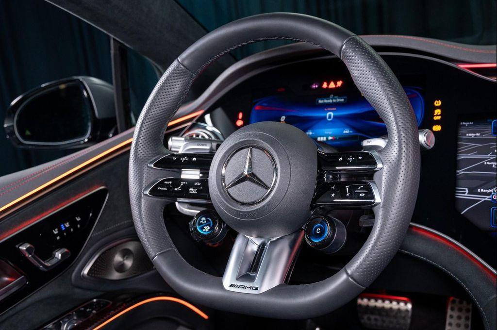 used 2024 Mercedes-Benz AMG EQS car, priced at $105,994