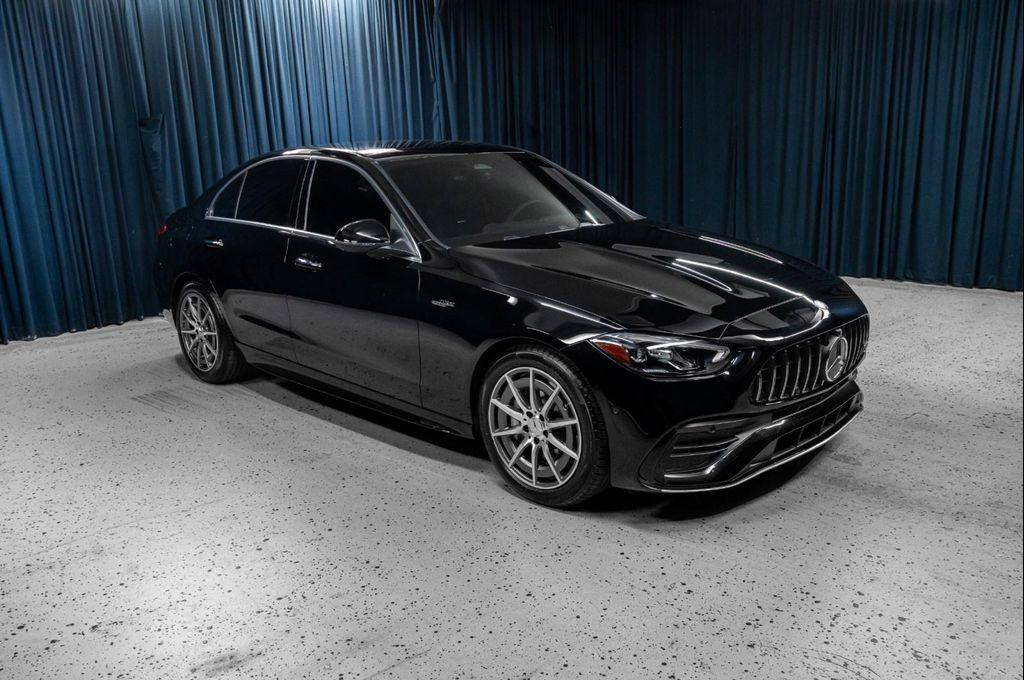 used 2025 Mercedes-Benz AMG C 43 car, priced at $54,991