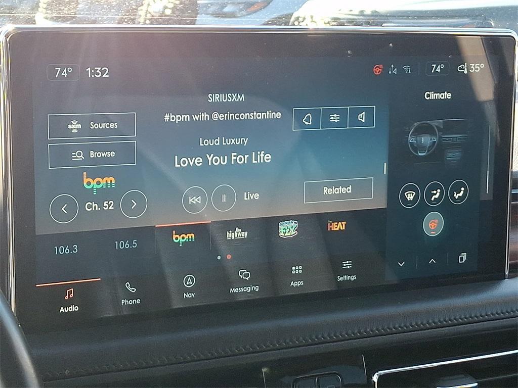 used 2022 Lincoln Nautilus car, priced at $30,495