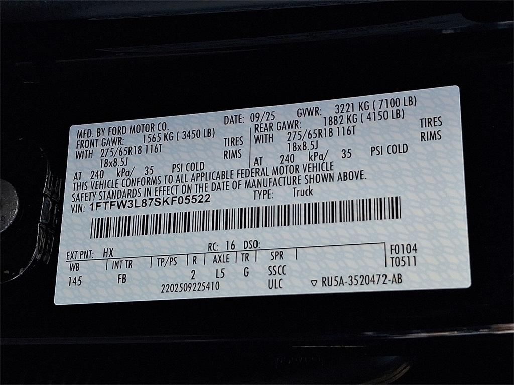 new 2025 Ford F-150 car, priced at $67,530