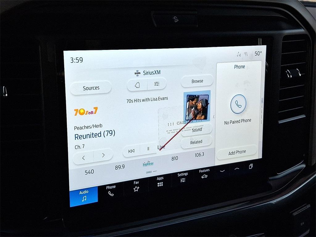 new 2025 Ford F-150 car, priced at $59,910