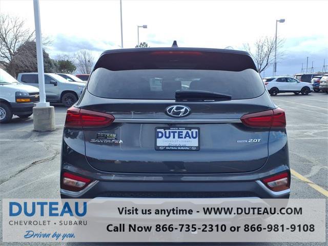 used 2020 Hyundai Santa Fe car, priced at $19,900