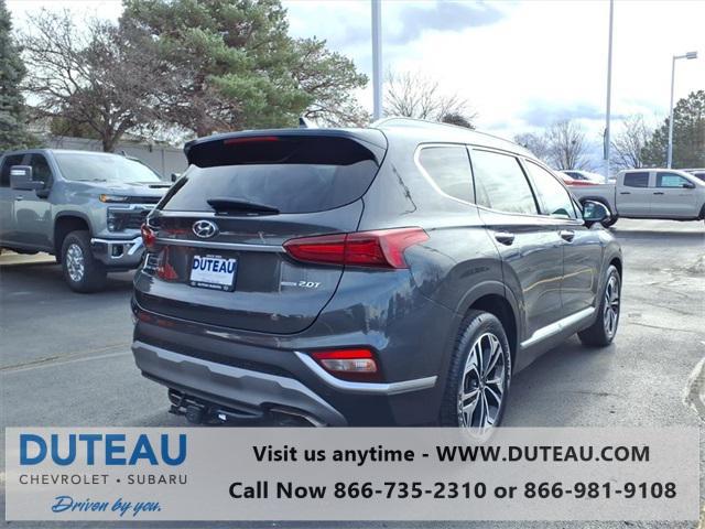 used 2020 Hyundai Santa Fe car, priced at $19,900