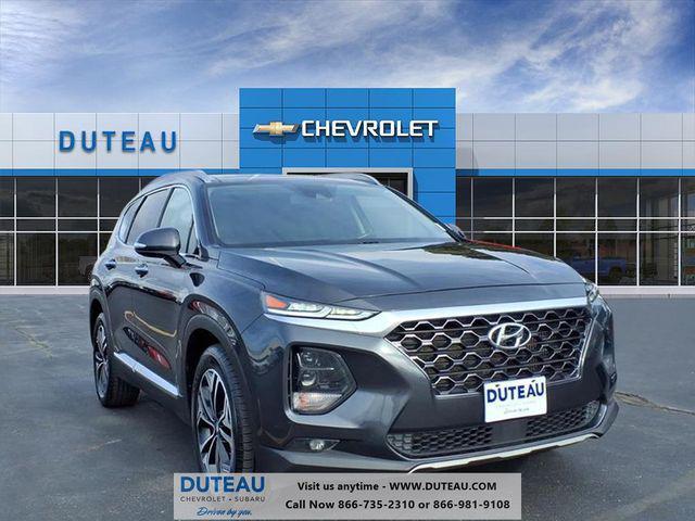 used 2020 Hyundai Santa Fe car, priced at $19,900
