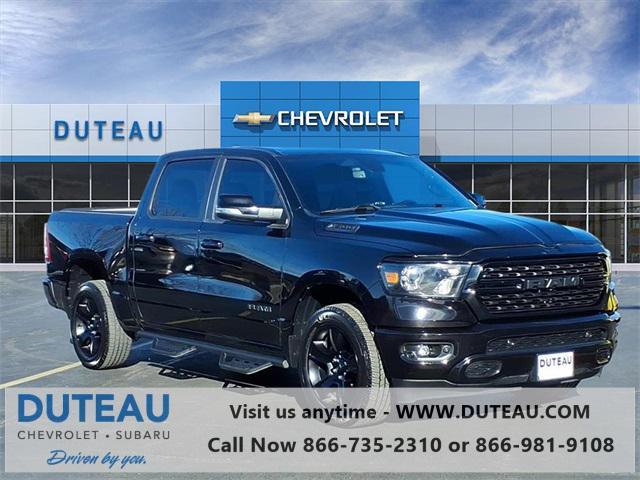 used 2022 Ram 1500 car, priced at $34,900