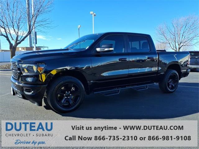 used 2022 Ram 1500 car, priced at $34,900