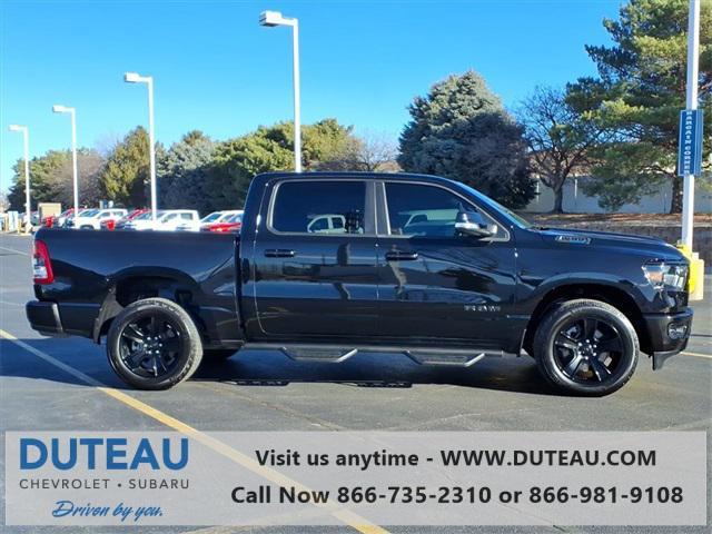 used 2022 Ram 1500 car, priced at $34,900