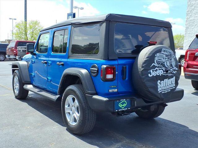 used 2022 Jeep Wrangler Unlimited car, priced at $28,400