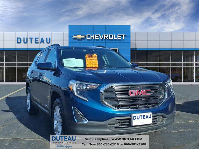 used 2021 GMC Terrain car, priced at $15,900