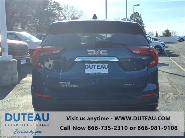 used 2021 GMC Terrain car, priced at $15,900