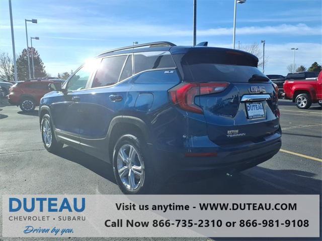 used 2021 GMC Terrain car, priced at $15,900