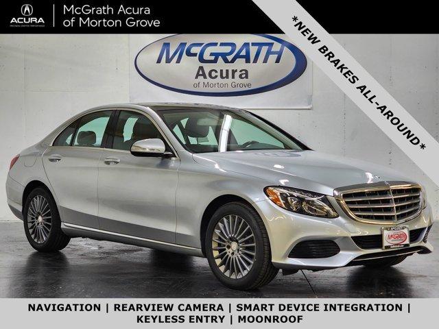 used 2015 Mercedes-Benz C-Class car, priced at $12,999