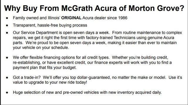 used 2024 Acura MDX car, priced at $36,499