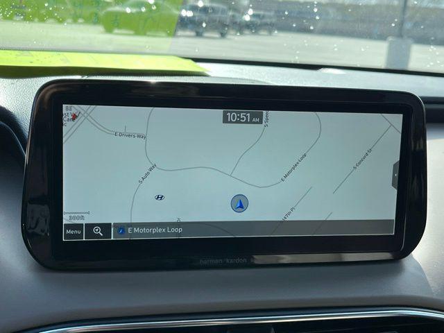 used 2021 Hyundai Santa Fe car, priced at $19,973