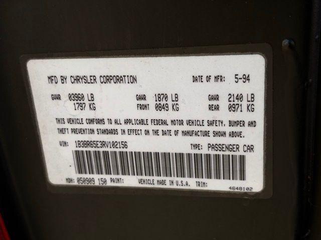 used 1994 Dodge Viper car, priced at $47,995