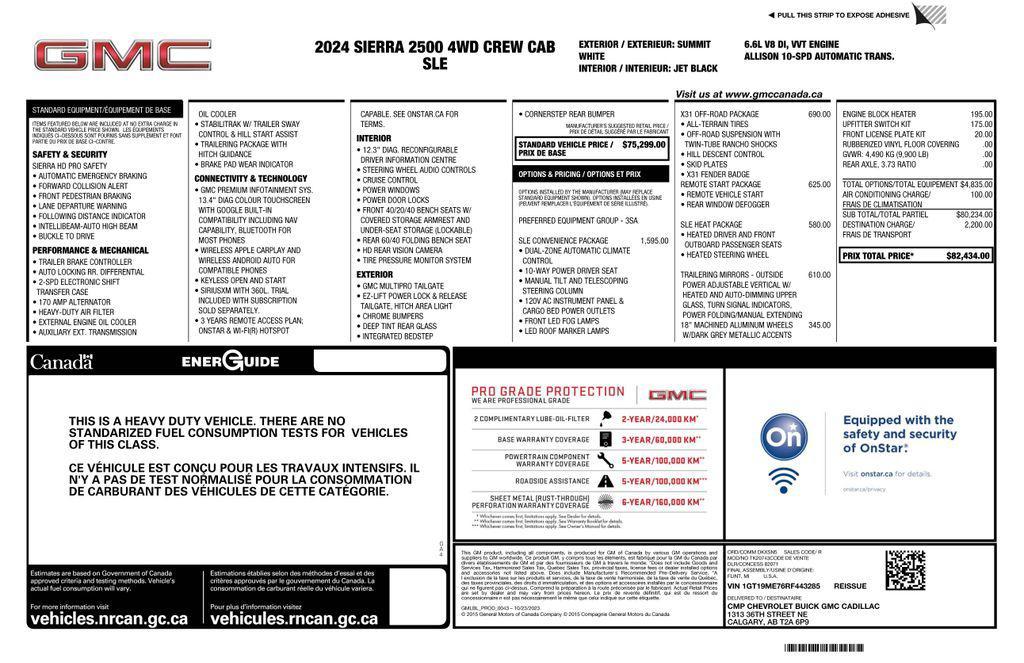 used 2024 GMC Sierra 2500 car, priced at $50,973