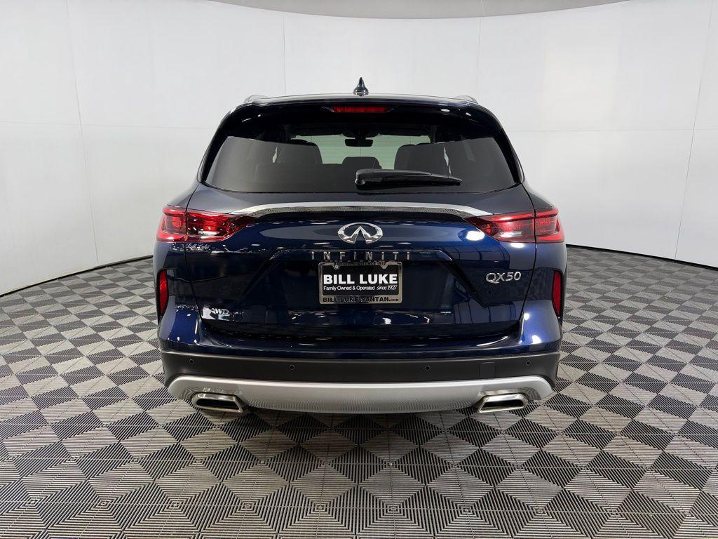 used 2025 INFINITI QX50 car, priced at $35,373