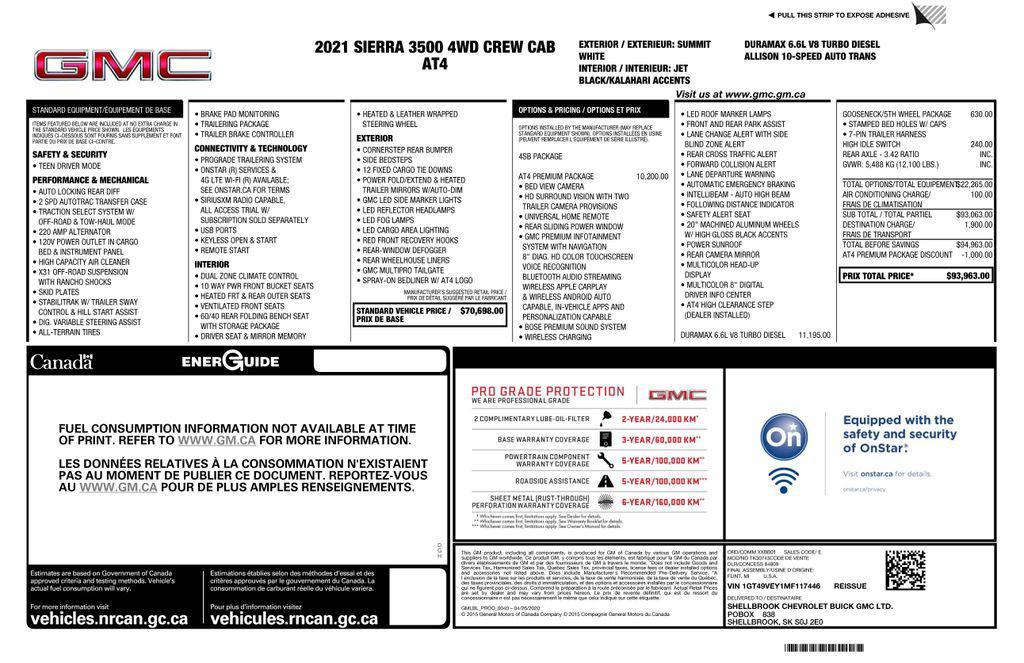 used 2021 GMC Sierra 3500 car, priced at $59,973