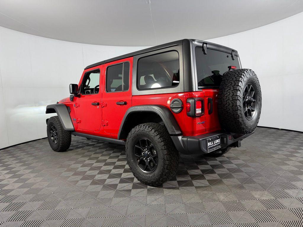 used 2025 Jeep Wrangler 4xe car, priced at $30,373