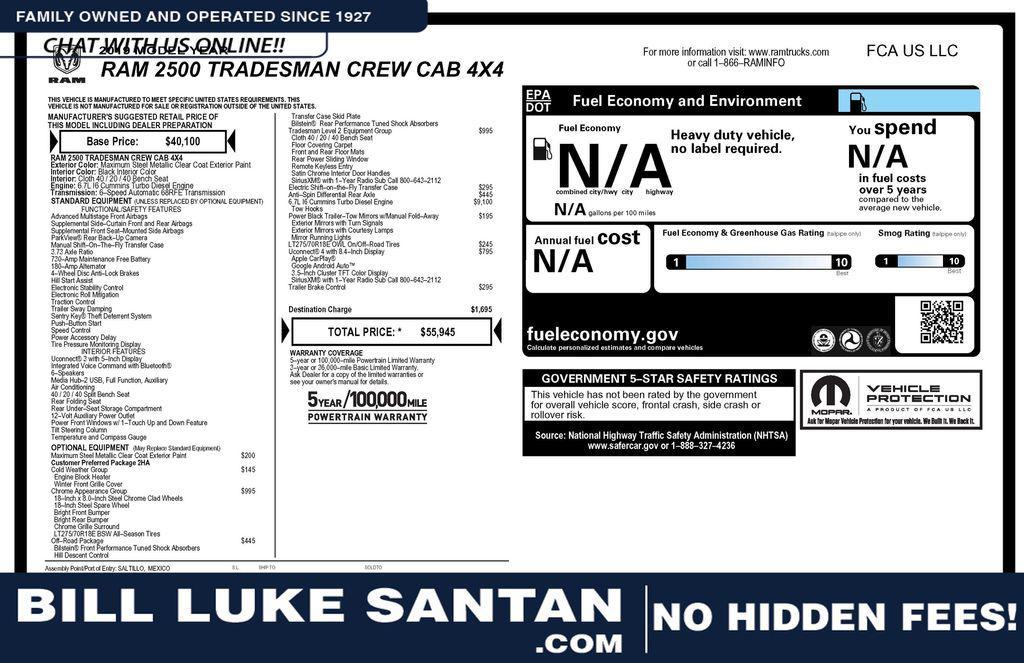 used 2019 Ram 2500 car, priced at $29,995