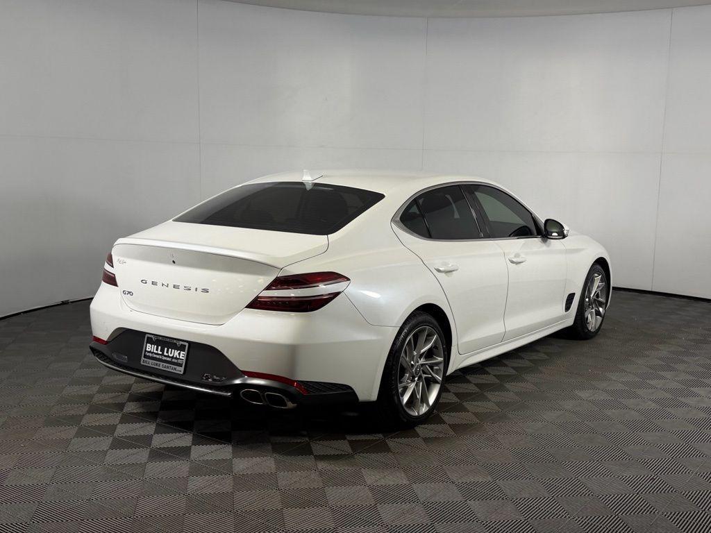 used 2022 Genesis G70 car, priced at $25,075