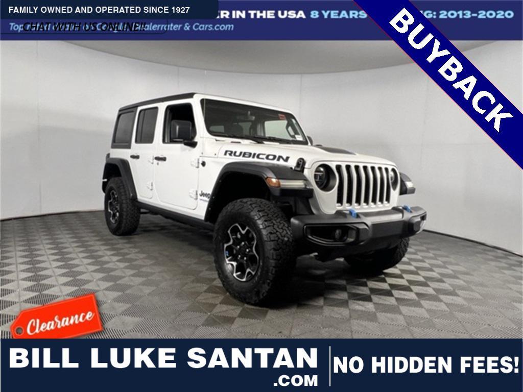 used 2021 Jeep Wrangler Unlimited 4xe car, priced at $27,375